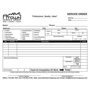 Custom Invoices Sample 1
